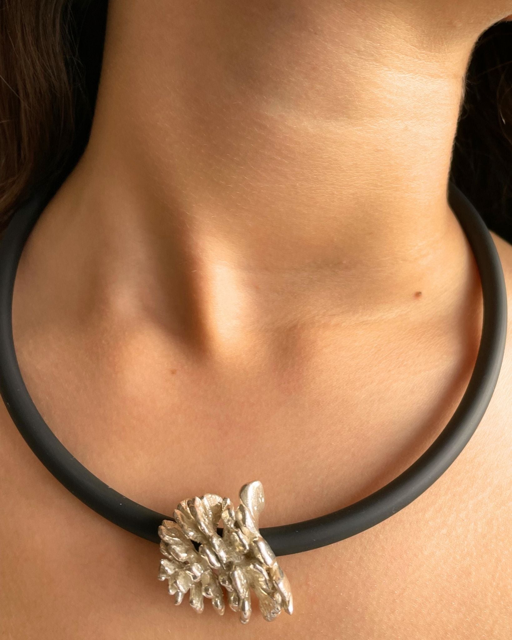 Pinecone Necklace-Handmade 925 Sterling Silver