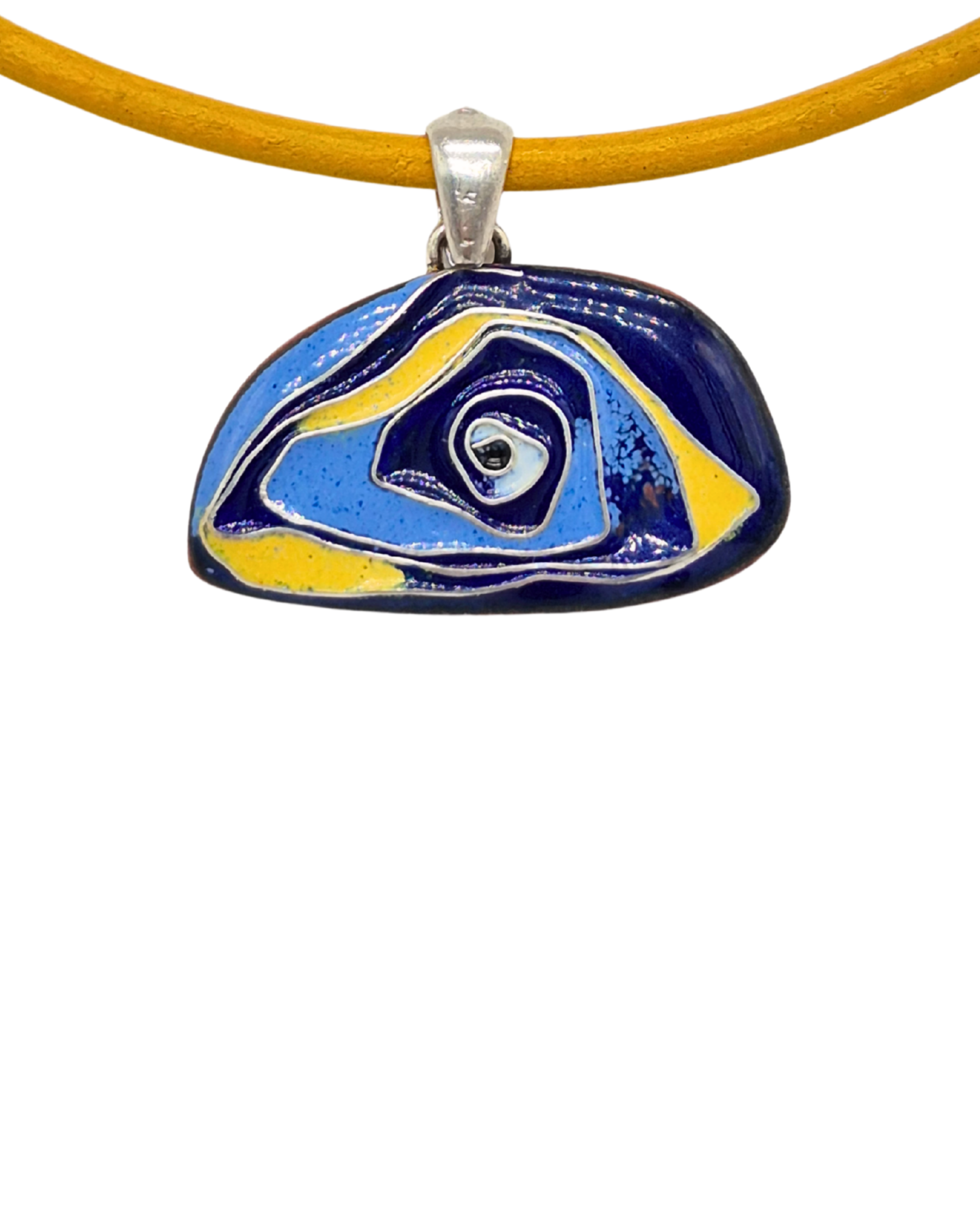 Miskin Geko Kolye-Bakır Üzeri Sıcak Mineli Kolye