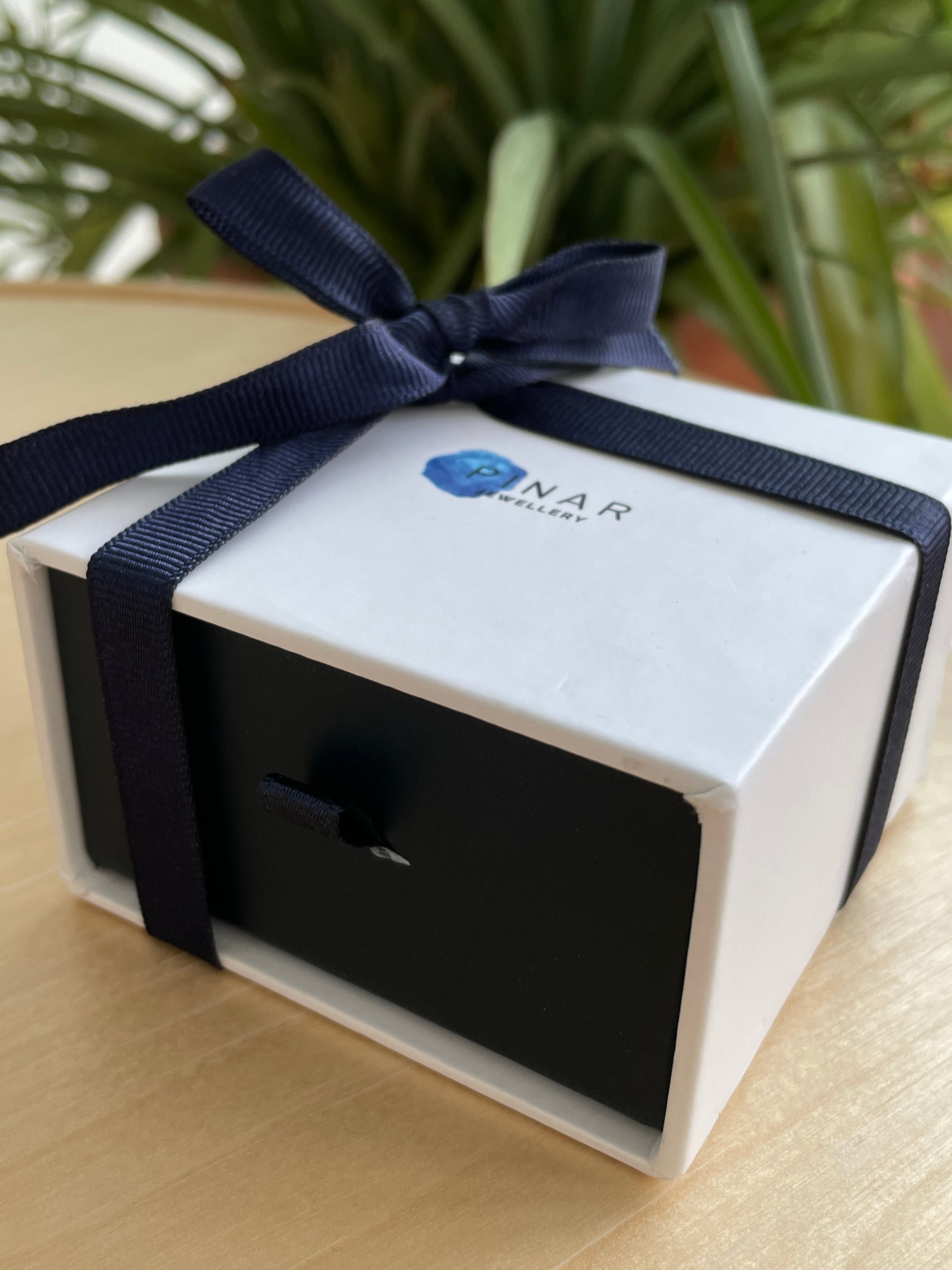 Kış Yüzüğü -Sıcak Mineli Gümüş Üzeri Altın kaplama