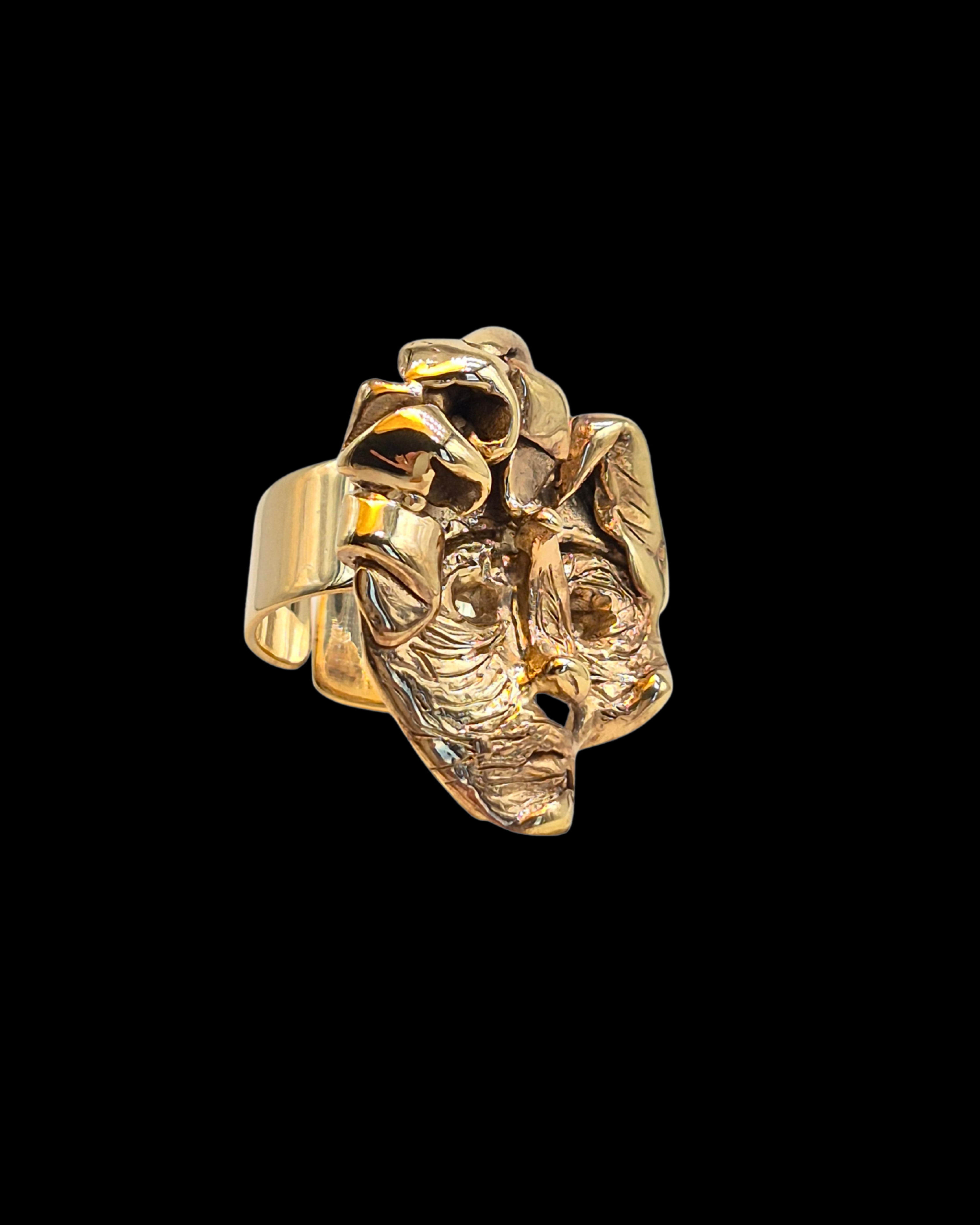 Hâl Yüzük- Bronz Üzeri Altın Kaplama