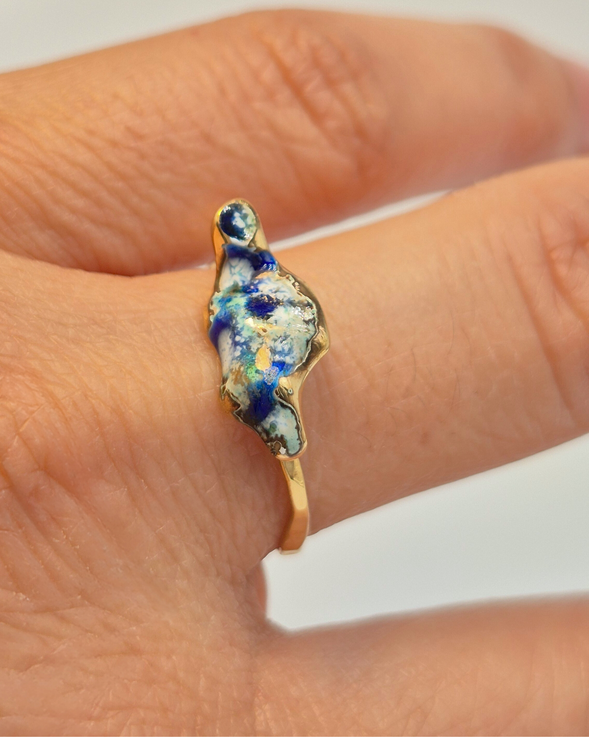 Rustik Renkli Yüzük