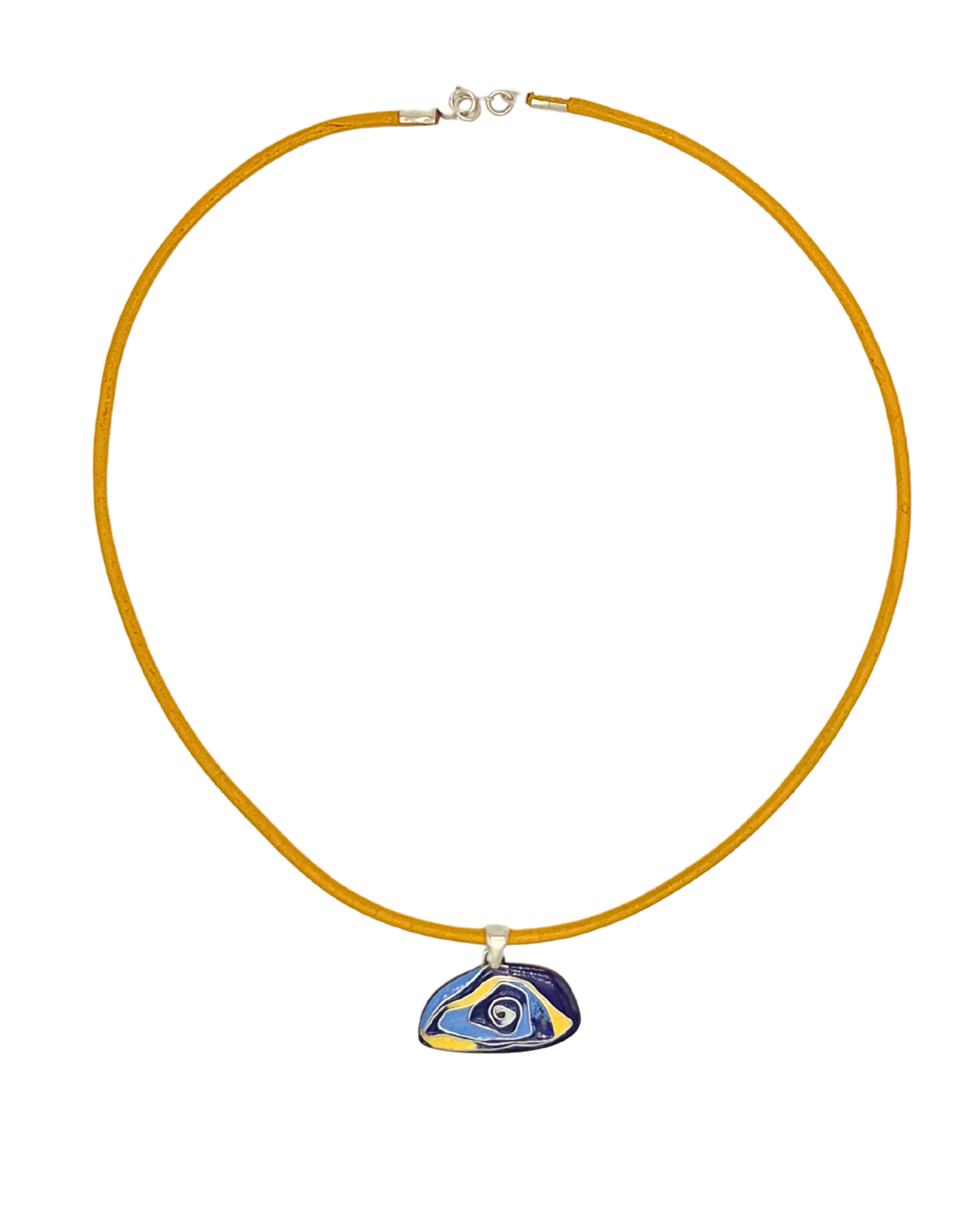 Miskin Geko Kolye-Bakır Üzeri Sıcak Mineli Kolye