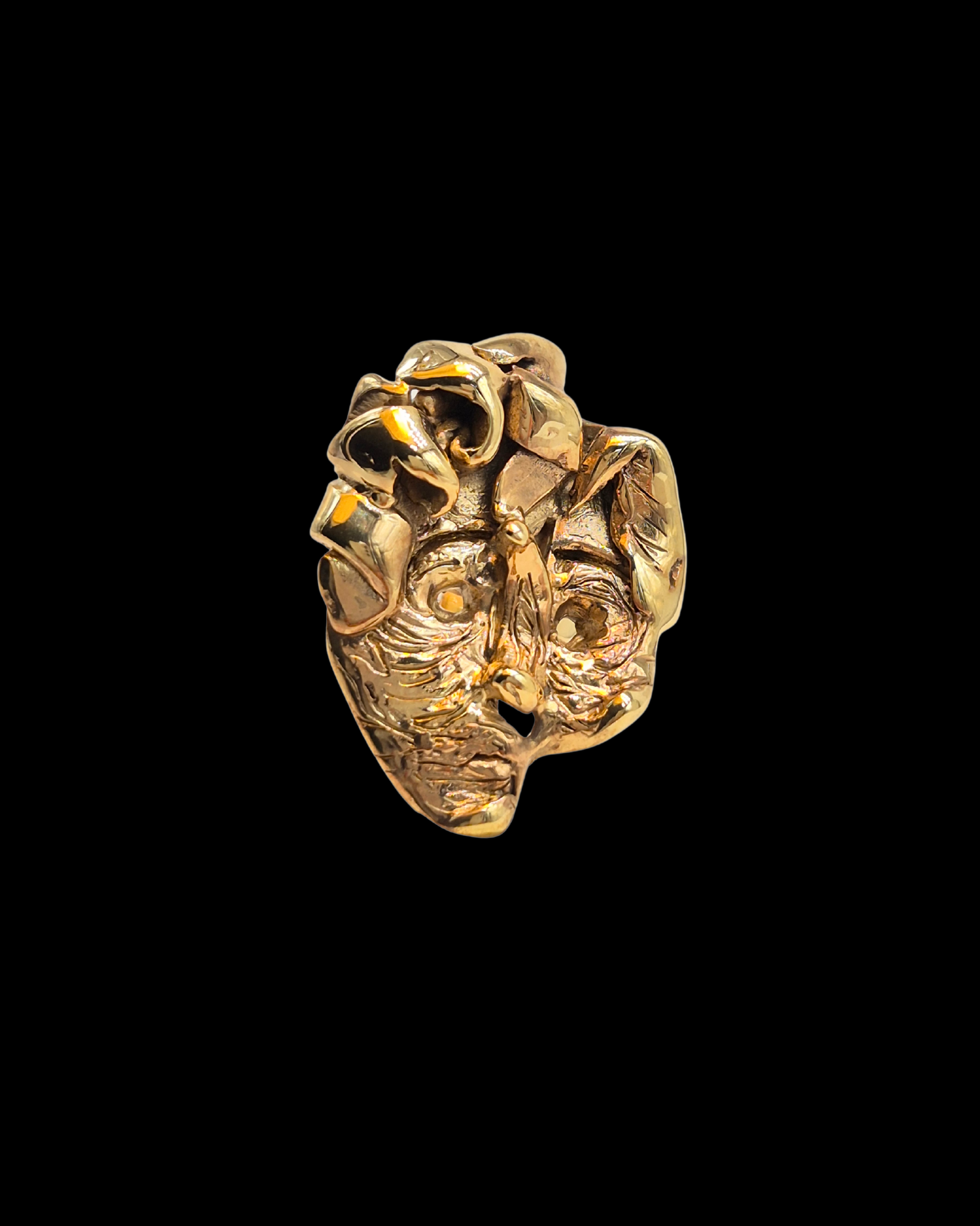 Hâl Yüzük- Bronz Üzeri Altın Kaplama